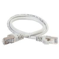 GENERICA Патч-корд кат.5E FTP 2м серый (PC01-C5EF-2M-G). Патч-корд медный. IEK
