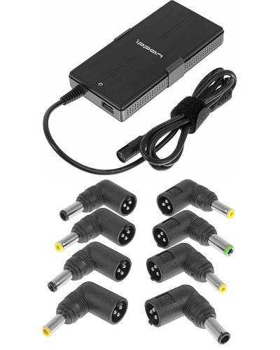 Блок питания Ippon S65U автоматический 65W 15V-19.5V 11-connectors 3.5A 1xUSB 2.1A, LED индикатор (651781). Блок питания. Ippon в Орле