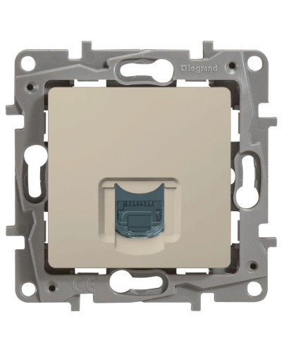 Розетка 5e, UTP, 1хRJ45, ETIKA, слоновая кость (672341). Розетка. LegranD в Орле