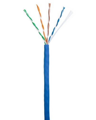 U/UTP 4pair, Cat5e, In, PVC (EC-UU004-5E-PVC-BL). Кабель «витая пара» (LAN) для структурированных систем связи. NETLAN в Орле