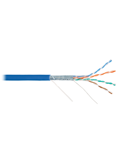 F/UTP 4pair, Cat5e, Solid, In, нг(А)-HF (NMC 4200C-BL). Кабель «витая пара» (LAN) для структурированных систем связи. NIKOMAX в Орле