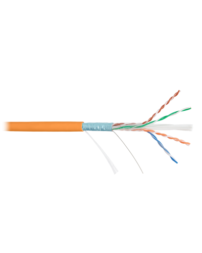 F/UTP 4pair, Cat6, Solid, In, нг(А)-HF (NMC 4240C-OR). Кабель «витая пара» (LAN) для структурированных систем связи. NIKOMAX в Орле
