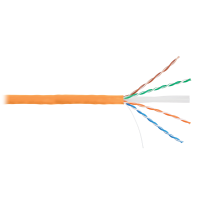 U/UTP 4pair, Cat6, Solid, In, нг(А)-HF (NMC 9140C-OR). Кабель «витая пара» (LAN) для структурированных систем связи. NIKOMAX