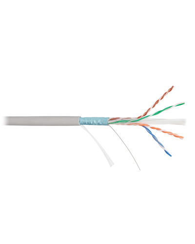 F/UTP 4pair, Cat6, Solid, In, нг(А)-HF (NMC 4240C-GY). Кабель «витая пара» (LAN) для структурированных систем связи. NIKOMAX в Орле