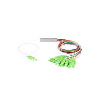 NMF-SPP1X16A1-SCA-M. Сплиттер планарный 1x16, 9/125мкм, SC/APC, 0.9 мм. NIKOMAX
