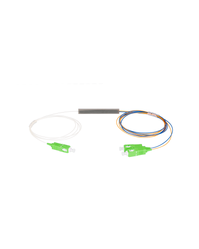NMF-SPP1X2A1-SCA-M. Сплиттер планарный 1x2, 9/125мкм, SC/APC, 0.9 мм. NIKOMAX в Орле