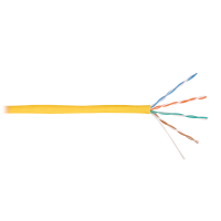 U/UTP 4pair, Cat5e, Solid, In, нг(А)-HF (NMC 9100C-YL). Кабель «витая пара» (LAN) для структурированных систем связи. NIKOMAX