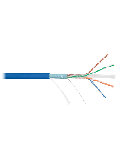 F/UTP 4pair, Cat6, Solid, In, нг(А)-HF (NMC 4240C-BL). Кабель «витая пара» (LAN) для структурированных систем связи. NIKOMAX в Орле