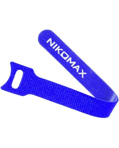 NMC-CTV150-12-SB-BL-10 (10шт). Стяжка-липучка с мягкой пряжкой. NIKOMAX в Орле