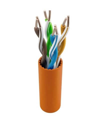 NTSS-IN-UTP4-5Е-LSZH-OR кат.5E UTP 4 пары 24AWG LSZH внутренний 305м оранжевый. Кабель «витая пара» (LAN) для структурированных систем связи. NTSS в Орле