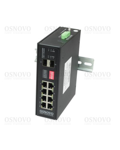 SW-80802/I(Port 90W, 300W). Коммутатор с PoE. OSNOVO в Орле