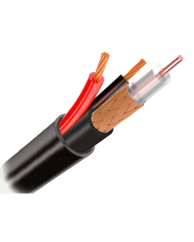 КВК-П 2х0.75 (outdoor) CCA Light. Кабель комбинированный для систем видеонаблюдения. Optimus в Орле