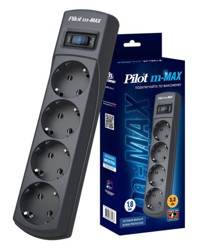 Pilot m-MAX 7м. Сетевой фильтр. Pilot в Орле
