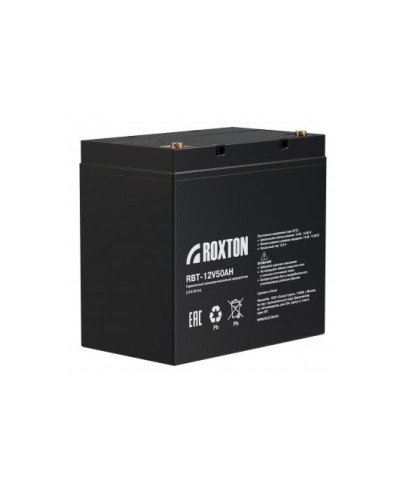 RBT-12V50AH. Аккумулятор герметичный свинцово-кислотный. ROXTON в Орле