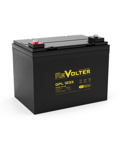 Revolter GPL 1233. Аккумулятор автомобильный герметичный свинцово-кислотный. Revolter в Орле
