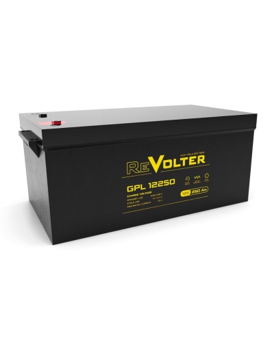 Revolter GPL 12250. Аккумулятор герметичный свинцово-кислотный. ReVolter