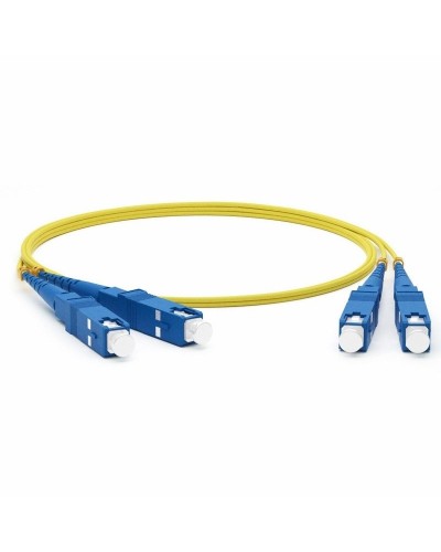 Патч-корд оптический соединительный (SM), 9/125 (OS2), SC/UPC-SC/UPC, (Duplex), LSZH, 1м (50-2011): Патч-корд оптический в Орле