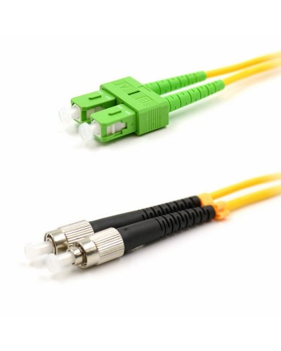 Патч-корд оптический переходной (SM), 9/125 (OS2), SC/APC-FC/UPC, (Duplex), PVC, 5м REXANT (50-2857-1): Патч-корд оптический в Орле