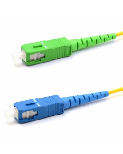 Патч-корд оптический переходной (SM), 9/125 (OS2), SC/APC-SC/UPC, (Simplex), LSZH, 10м REXANT (50-2062): Патч-корд оптический в Орле