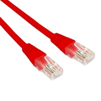 Патч-корд U/UTP CAT 6, RJ45-RJ45, 26AWG, LSZH, красный, 1.5м REXANT (02-0293-105). Патч-корд UTP. Rexant