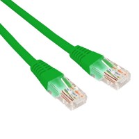 Патч-корд U/UTP CAT 6, RJ45-RJ45, 26AWG, LSZH, зеленый, 5м REXANT (02-0296-5). Патч-корд UTP. Rexant
