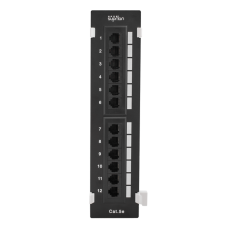 Патч-панель настенная 12xRJ-45, UTP, 5e (10-0407): Патч-панель 19''