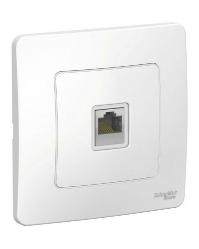 BLANCA розетка RJ45 1-местная, кат. 5Е, скрытой установки, белый (BLNIS045001). Розетка компьютерная. Systeme Electric в Орле