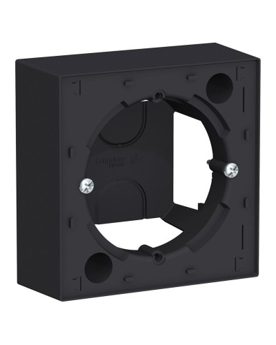 AtlasDesign коробка для наружного монтажа, карбон (ATN001000). Коробка монтажная. Systeme Electric в Орле