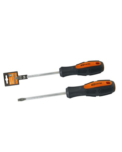Отвертка шлицевая двухкомпонентная CR-V, тип SL5.0x150 "Алмаз" TDM (SQ1006-1007): Отвертка шлицевая двухкомпонентная в Орле
