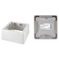 Коробка установочная ОП 85х85х42мм, 1-местная, подъемная, белая, IP20 TDM (SQ1401-0232). Коробка установочная ОП. TDM ЕLECTRIC