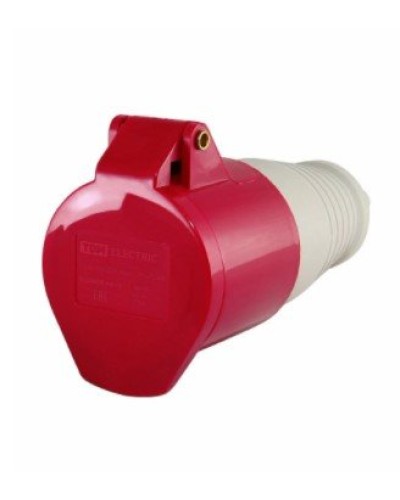 Розетка 214 переносная 3Р+РЕ 16А 380В IP44 (SQ0603-0011). Розетка. TDM ЕLECTRIC в Орле