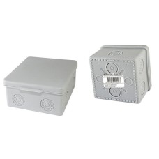 Коробка ОП 80х80х50мм, крышка, IP54, 7вх., без гермовводов (SQ1401-0822). Распаячная коробка. TDM ЕLECTRIC