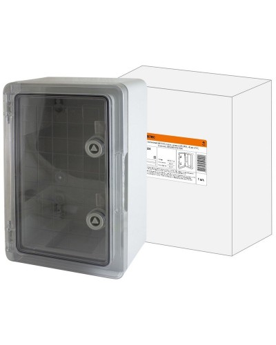 ЩМП-0-7, прозрачная крышка ABS, IP65, 600x400x200. Бокс пластиковый антивандальный. TDM ЕLECTRIC в Орле