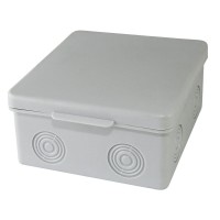 Коробка ОП 100х100х55мм, крышка, IP54, 8вх., без гермовводов (SQ1401-0823). Распаячная коробка. TDM ЕLECTRIC