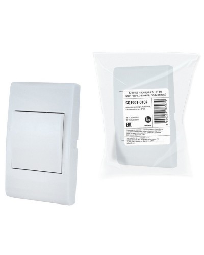 КП-Н-01 (SQ1901-0107). Кнопка для проводных звонков. TDM ЕLECTRIC в Орле