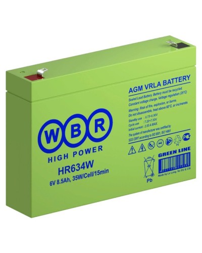 WBR HR634W. Аккумулятор герметичный свинцово-кислотный. WBR в Орле