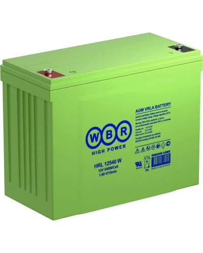 WBR HRL12540W. Аккумулятор герметичный свинцово-кислотный. WBR в Орле