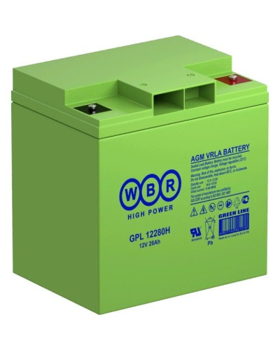 WBR GPL12280H. Аккумулятор герметичный свинцово-кислотный. WBR в Орле