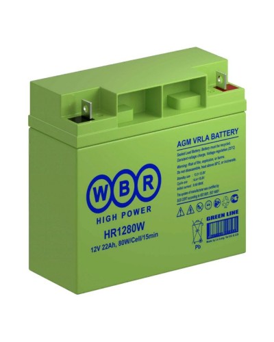 WBR HR1280W. Аккумулятор герметичный свинцово-кислотный. WBR в Орле