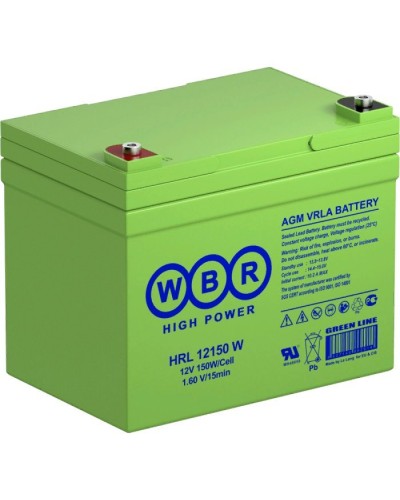 WBR HRL12150W. Аккумулятор герметичный свинцово-кислотный. WBR в Орле