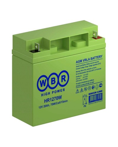 WBR HR1270W. Аккумулятор герметичный свинцово-кислотный. WBR в Орле