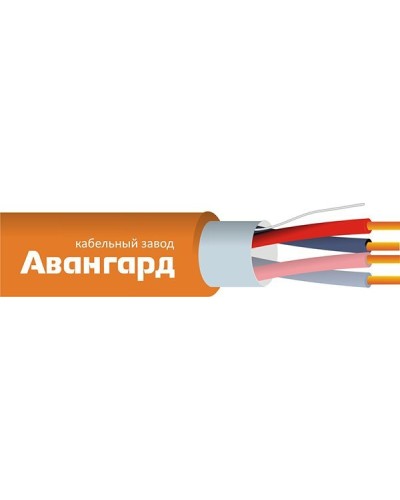 КПСЭнг(А)-FRHF 2х2х0,35 (Авангард). Кабель для систем ОПС и СОУЭ огнестойкий, не поддерживающий горения, экранированный. Авангард в Орле