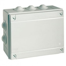 Коробка ответвительная с кабельными вводами IP55, 300х220х120 (54300). Коробка ответвительная. ДКС
