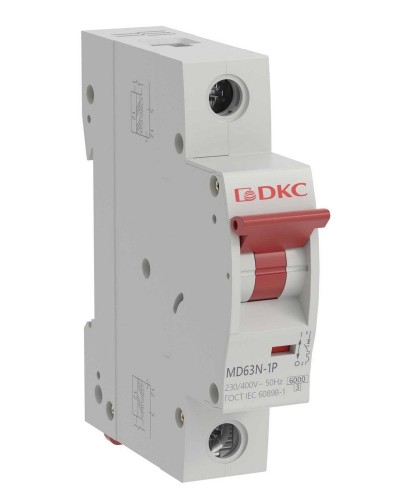 YON max MD63N 1P 10А 6кА C (MD63N-1PC10). Автоматический выключатель. ДКС в Орле