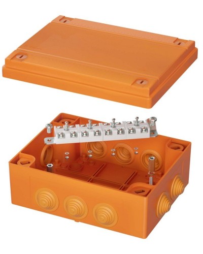 Коробка FS 150х110х70 12P (FSB211204). Коробка ответвительная огнестойкая из термопласта. ДКС в Орле