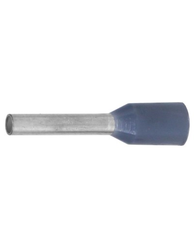 Наконечник-гильза НШВИ 0.75-06, серый (100 шт) (IF0.75-06GR). Наконечник-гильза с изолированным фланцем. ДКС в Орле