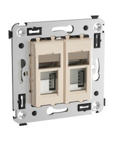 Розетка USB в стену Avanti ванильная дымка (4405543). Розетка USB. ДКС в Орле
