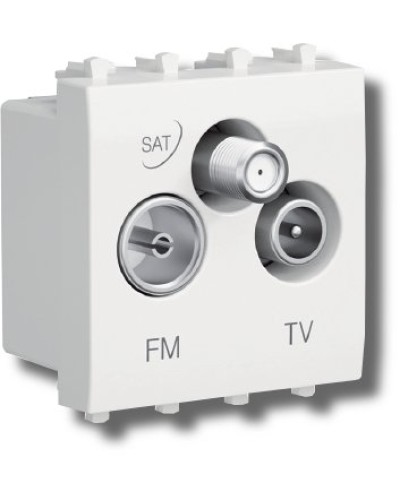Розетка TV-FM-SAT Avanti 1 модуль ванильная дымка (4405532): Розетка TV-FM-SAT в Орле