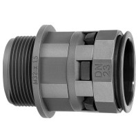 Муфта труба-коробка DN 17 мм, М25х1,5, полиамид (PAM17M25N): Муфта труба-коробка