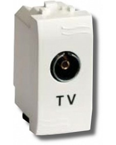 Розетка TV Brava универсальная 1 модуль слоновая кость (75721S): Розетка TV в Орле